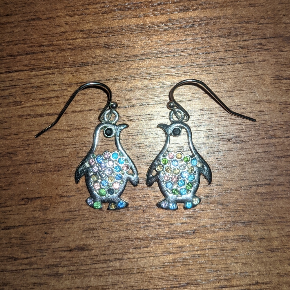 Penguin Earrings